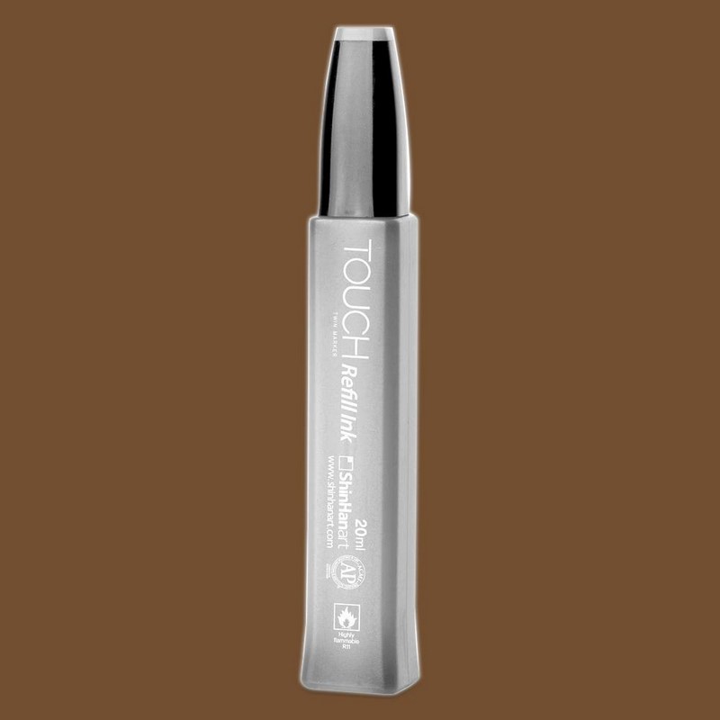 Lihový inkoust TOUCH Refill Ink 20ml, BR102 Raw umber