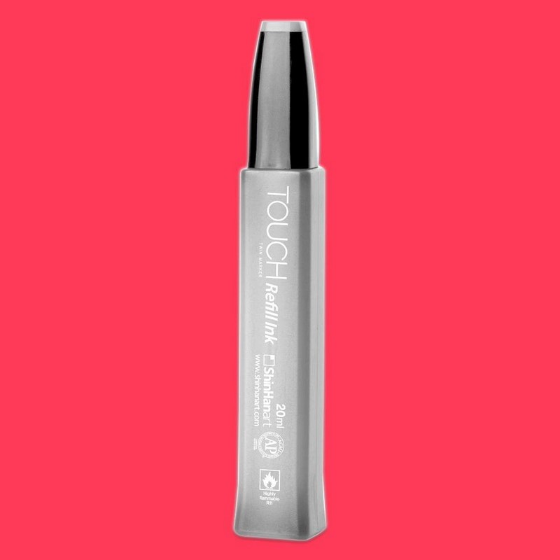 Lihový inkoust TOUCH Refill Ink 20ml, F121 Fluorescent coral red