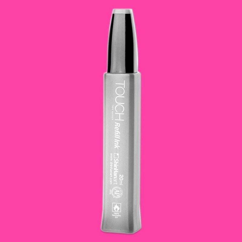 Lihový inkoust TOUCH Refill Ink 20ml, F126 Fluorescent pink