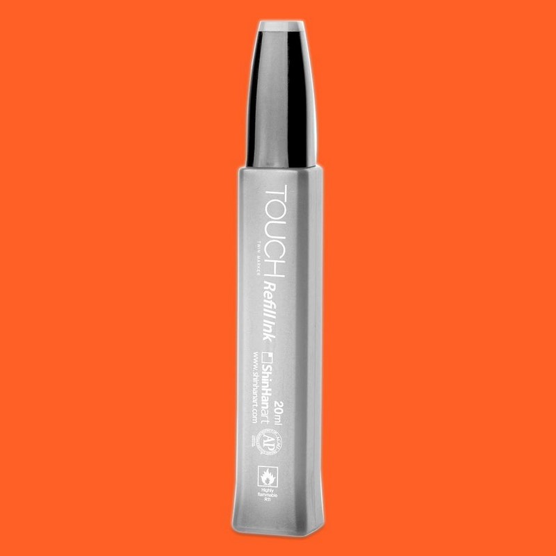 Lihový inkoust TOUCH Refill Ink 20ml, YR211 Tiger lily