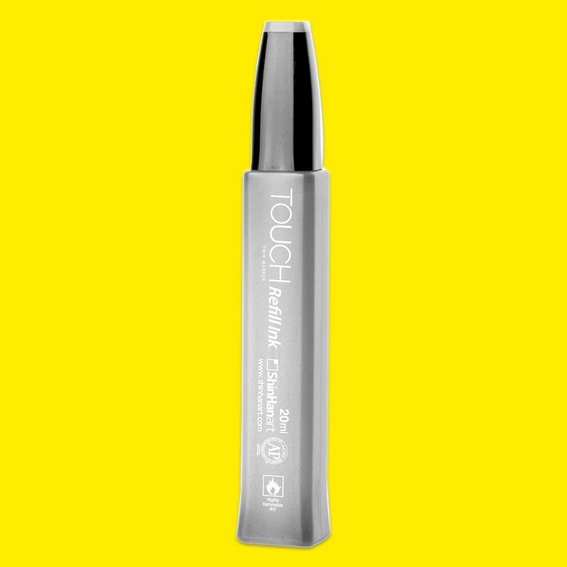 Lihový inkoust TOUCH Refill Ink 20ml, Y221 Primary yellow
