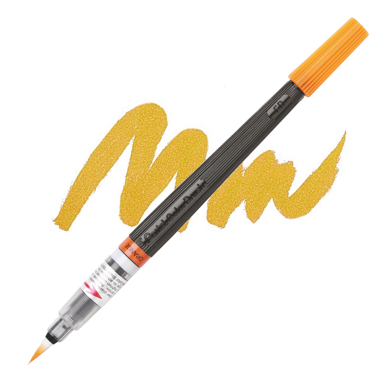 PENTEL Color Brush Pen, oranžový