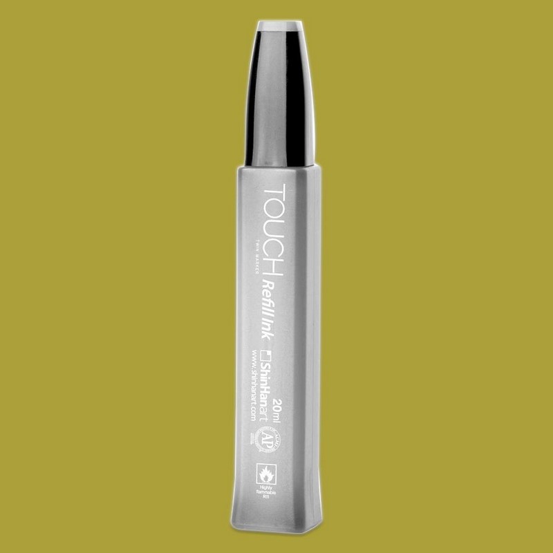 Lihový inkoust TOUCH Refill Ink 20ml, Y224 Olive pale