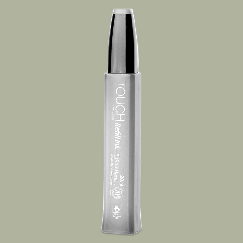 Lihový inkoust TOUCH Refill Ink 20ml, GY232 Grayish green pale