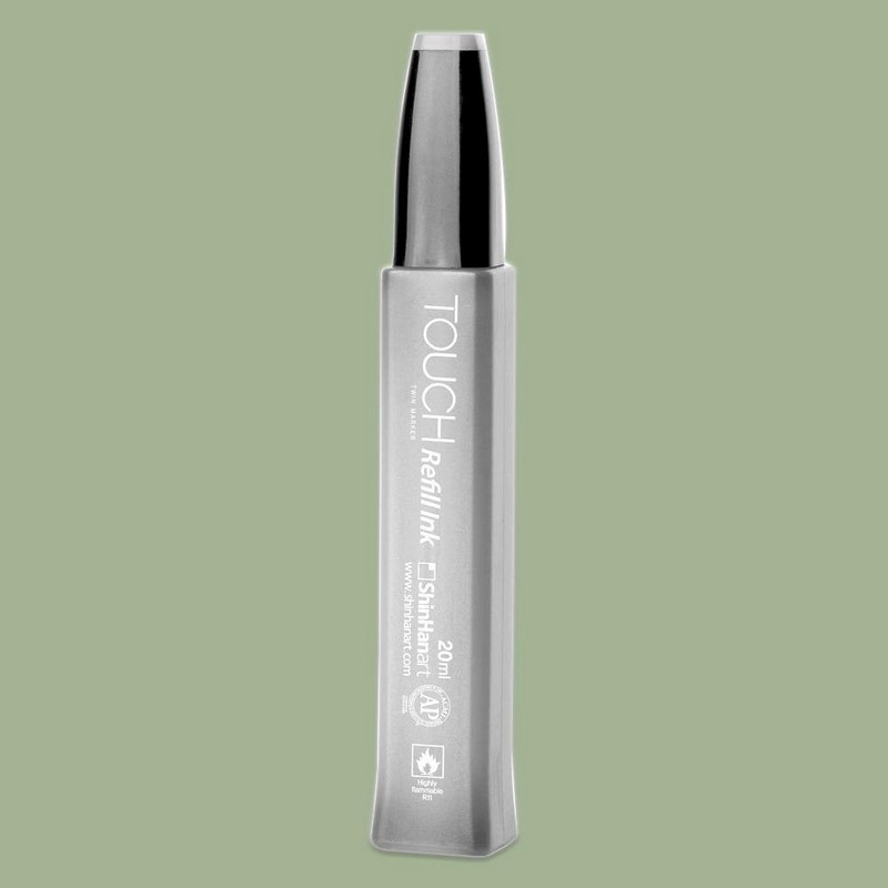 Lihový inkoust TOUCH Refill Ink 20ml, GY233 Grayish olive green