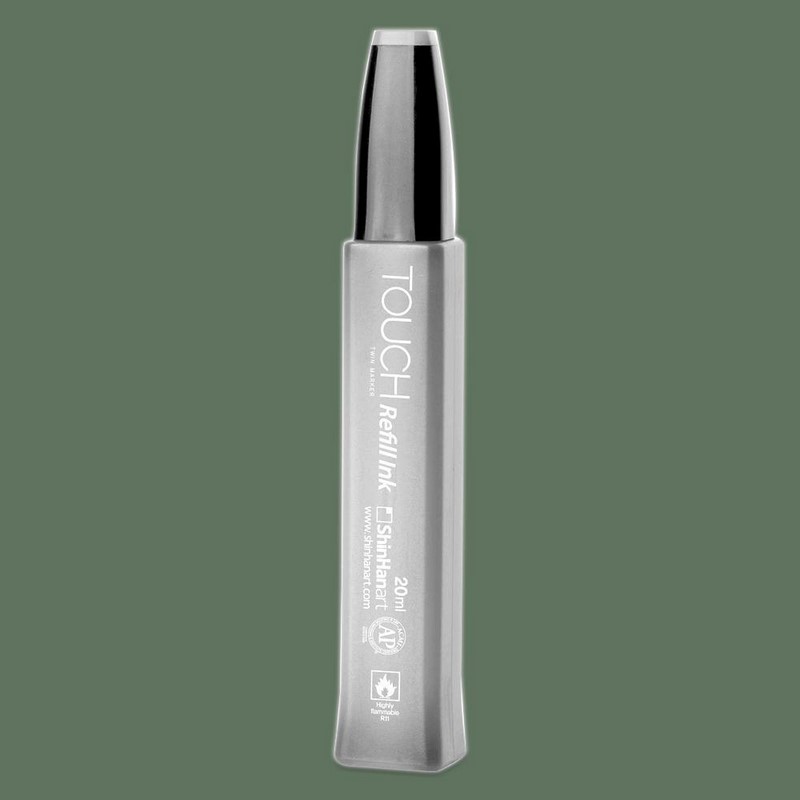 Lihový inkoust TOUCH Refill Ink 20ml, G241 Grayish green deep