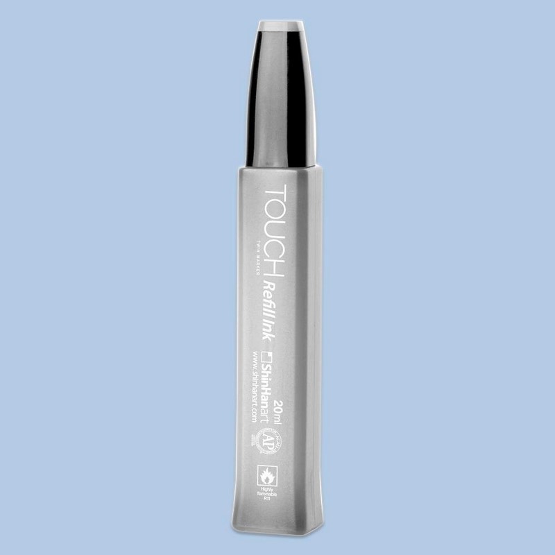 Lihový inkoust TOUCH Refill Ink 20ml, PB272 Grayish blue pale