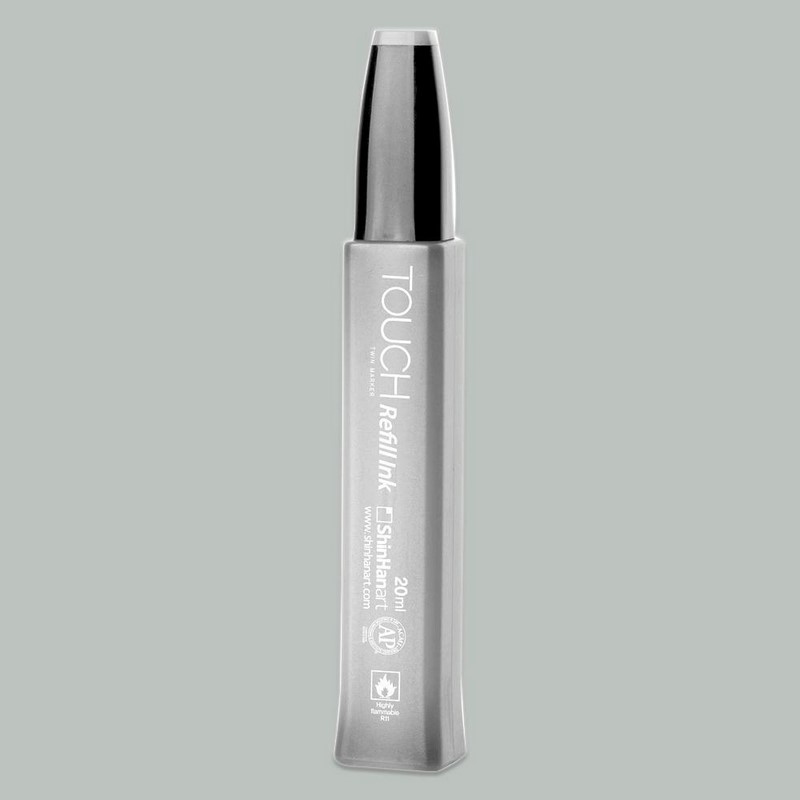 Lihový inkoust TOUCH Refill Ink 20ml, GG3 Green grey