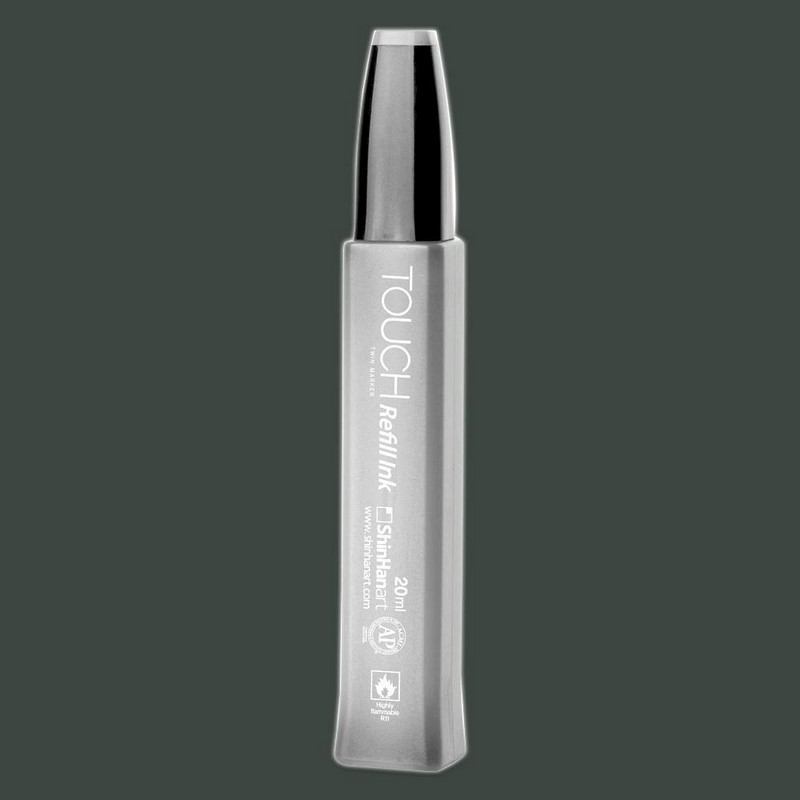 Lihový inkoust TOUCH Refill Ink 20ml, GG9 Green grey