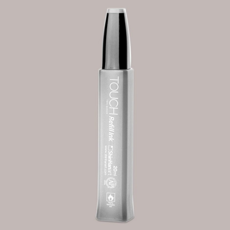 Lihový inkoust TOUCH Refill Ink 20ml, WG3 Warm grey