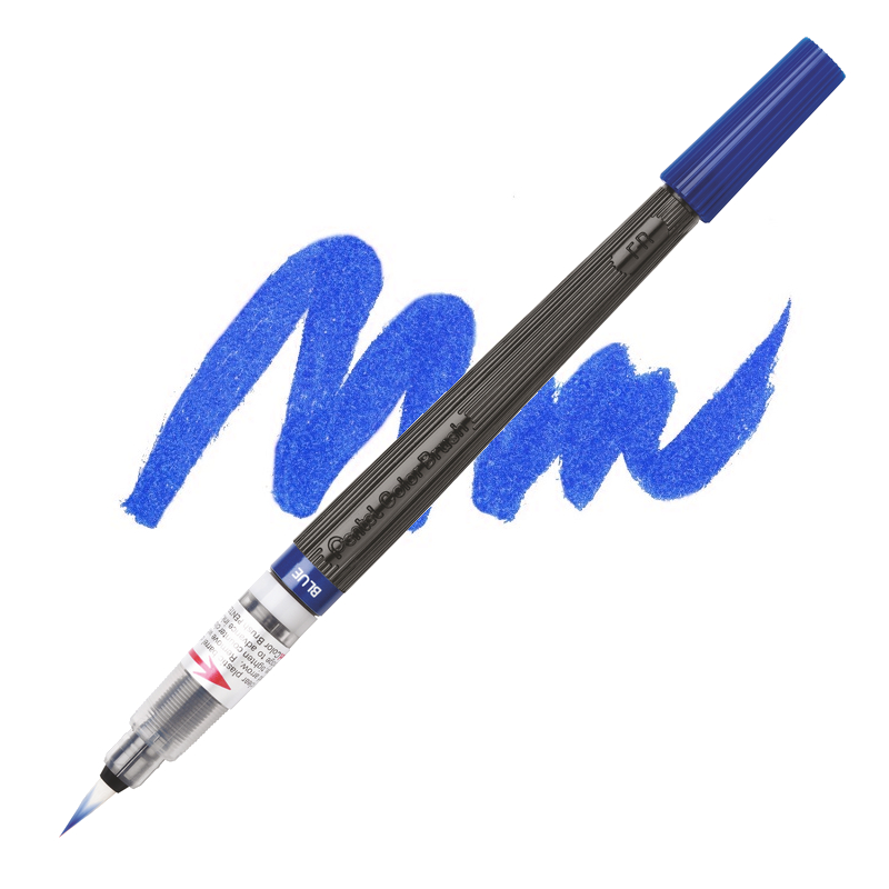 PENTEL Color Brush Pen, modrý