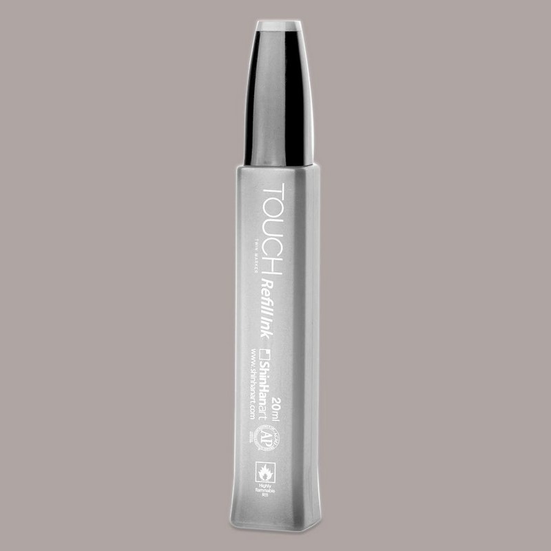 Lihový inkoust TOUCH Refill Ink 20ml, WG4 Warm grey