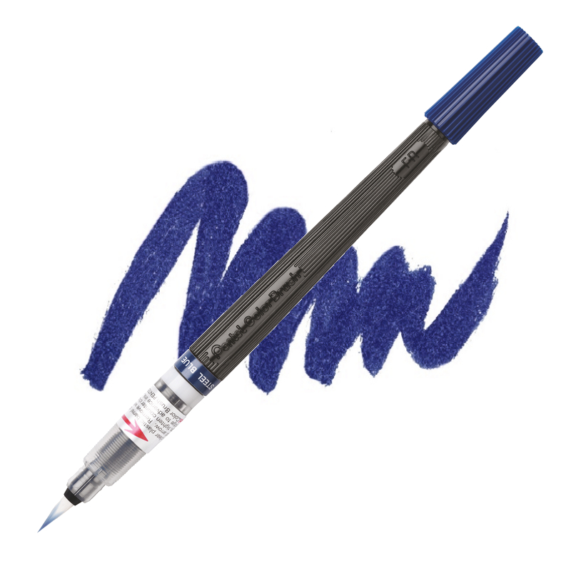 PENTEL Color Brush Pen, tmavě modrý