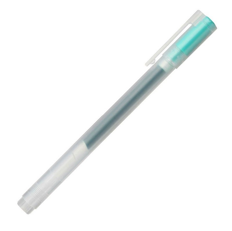 Gelové pero MUJI 0,38mm, zelené