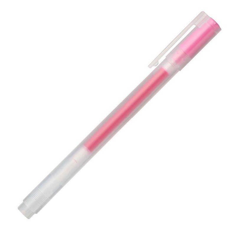 Gelové pero MUJI 0,38mm, růžové