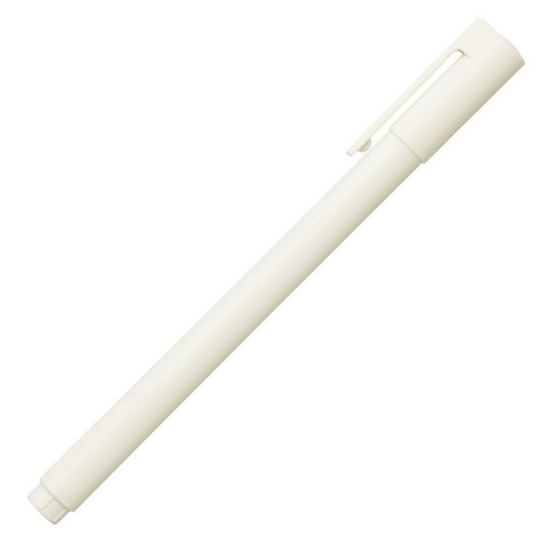 Prázdné MUJI pero, bílé