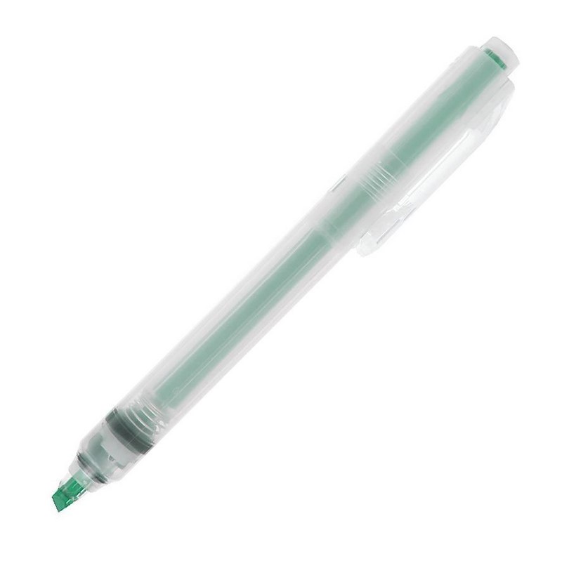 Zvýrazňovač MUJI "CLICKER" 1-4mm, zelený
