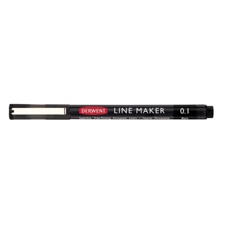 Liner DERWENT Line Maker, 0,1mm černý