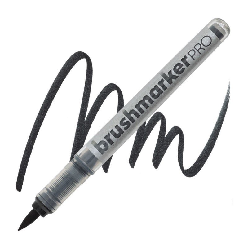 Akvarelová fixa KARIN BrushMarker PRO, Black 030