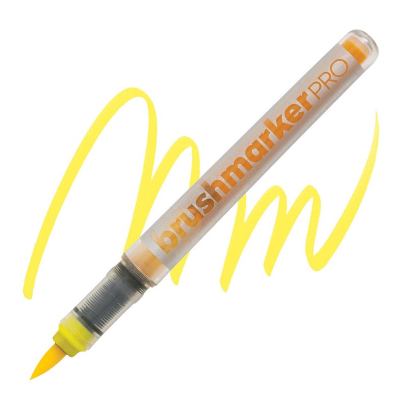 Akvarelová fixa KARIN BrushMarker PRO, Canary 166