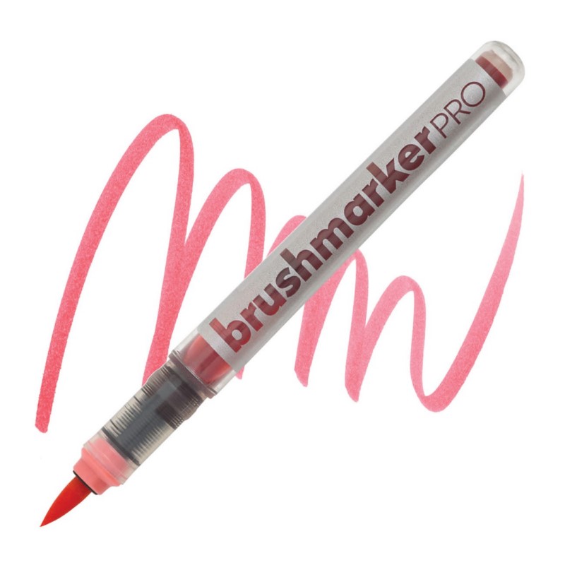 Akvarelová fixa KARIN BrushMarker PRO, Rose Pink 168