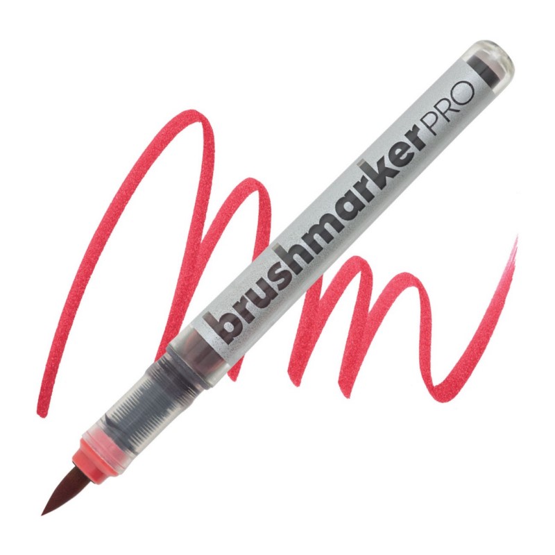 Akvarelová fixa KARIN BrushMarker PRO, Lipstick Red 181