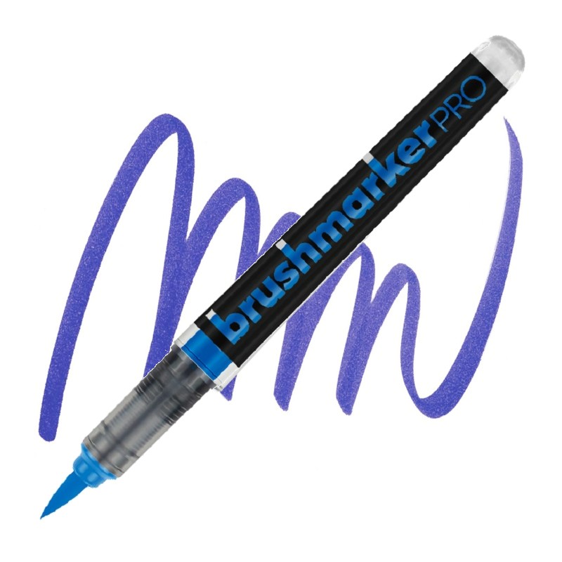 Akvarelová fixa KARIN BrushMarker PRO, NEON Violet Blue 5272