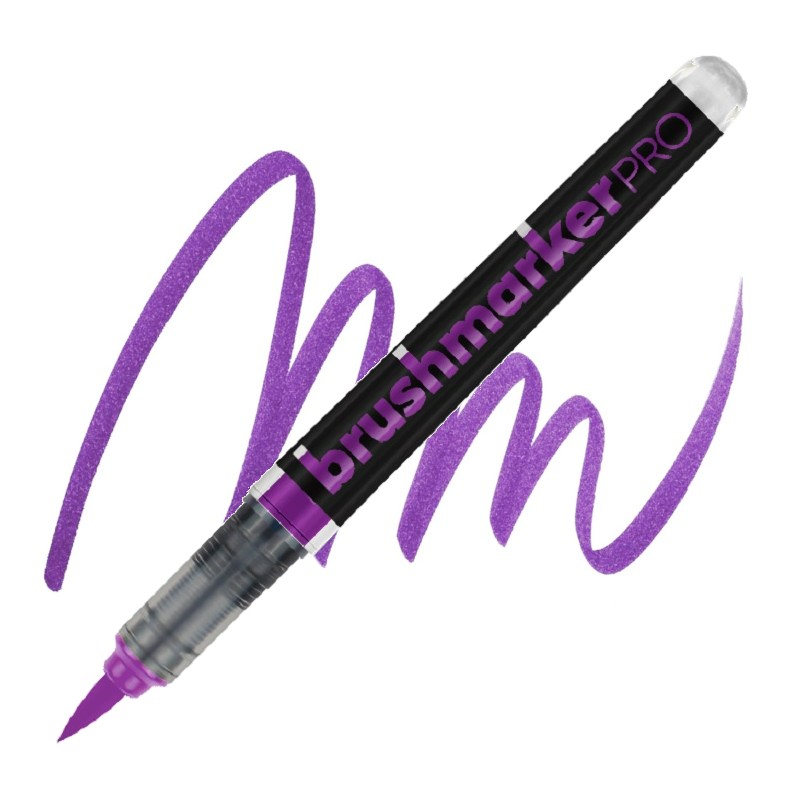 Akvarelová fixa KARIN BrushMarker PRO, NEON Violet 6172