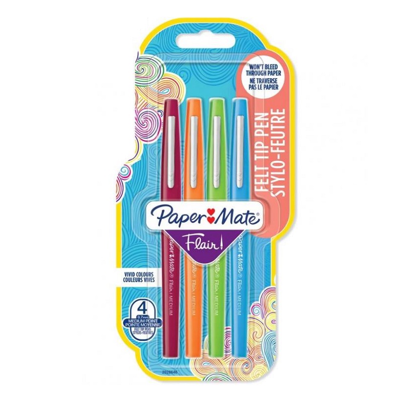 PAPER MATE Flair Medium, 4ks