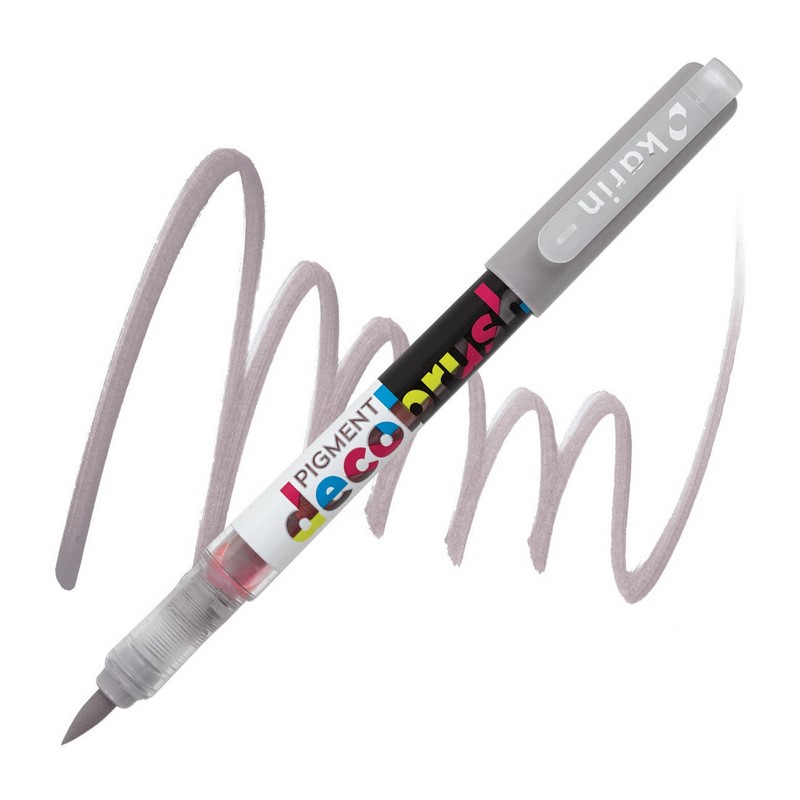 Akrylová fixa KARIN DecoBrush Pigment, Warm grey 2 435