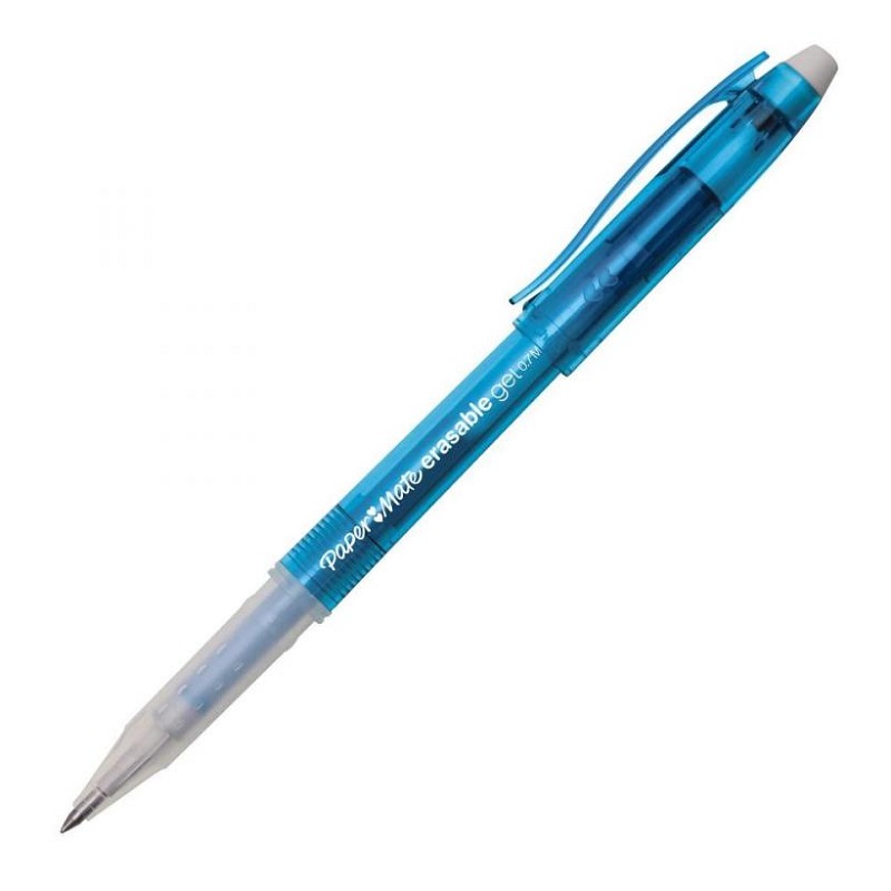 PAPER MATE gelové pero Erasable gumovací, modré 0,5mm