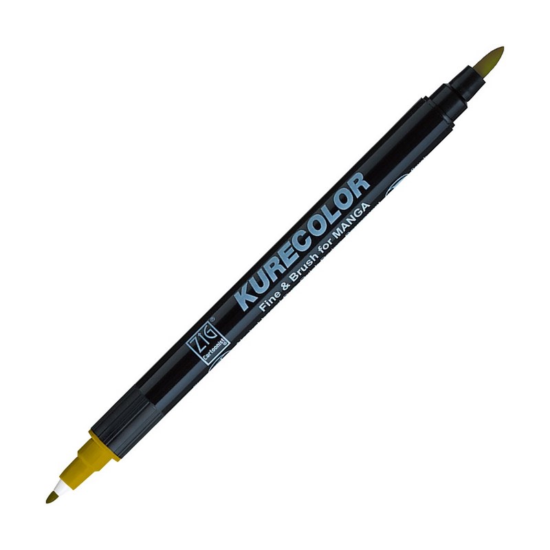 KURETAKE ZIG Kurecolor Fine & Brush, 153 Ochre