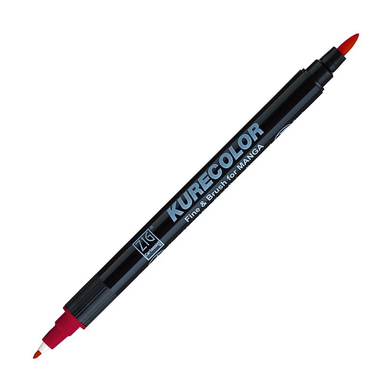KURETAKE ZIG Kurecolor Fine & Brush, 264 Geranium Red