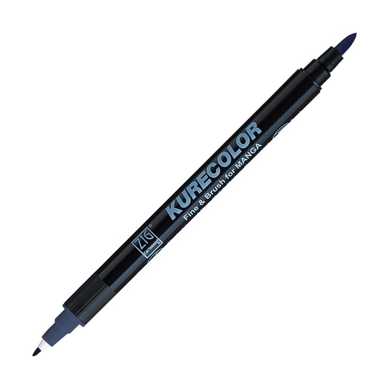 KURETAKE ZIG Kurecolor Fine & Brush, 320 Navy
