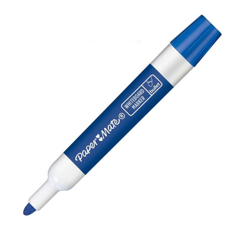 PAPER MATE na tabule Whiteboard kulatý, modrý