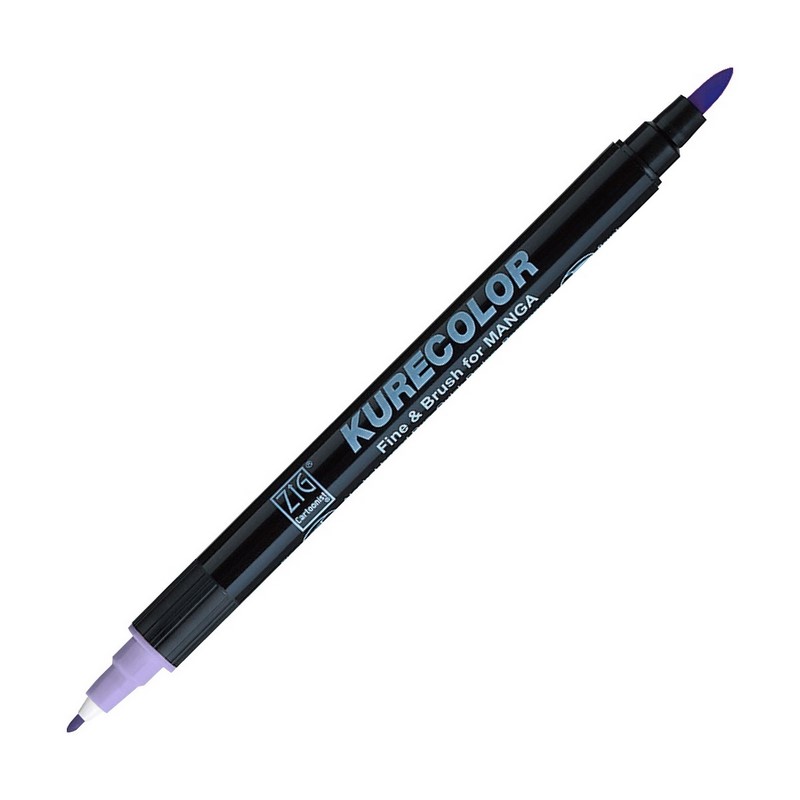 KURETAKE ZIG Kurecolor Fine & Brush, 603 Lilac