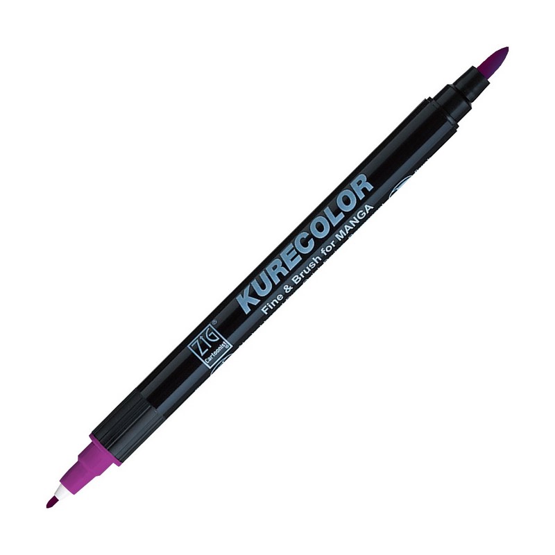 KURETAKE ZIG Kurecolor Fine & Brush, 637 Purple