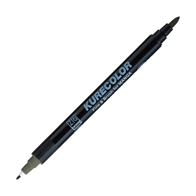 KURETAKE ZIG Kurecolor Fine & Brush, 803 Gray Brown