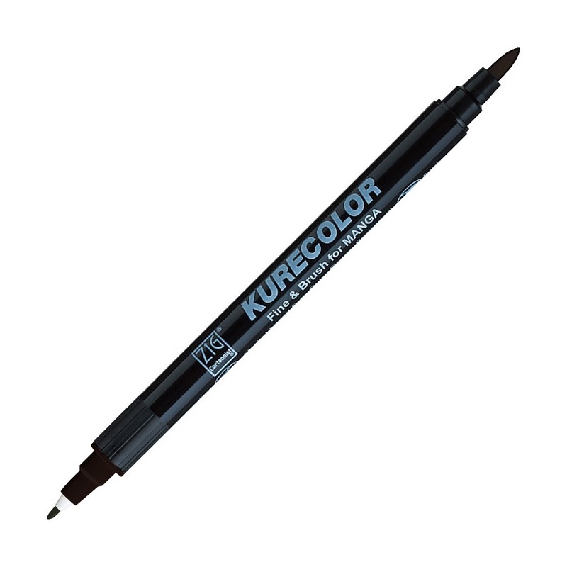 KURETAKE ZIG Kurecolor Fine & Brush, 808 Natural Gray