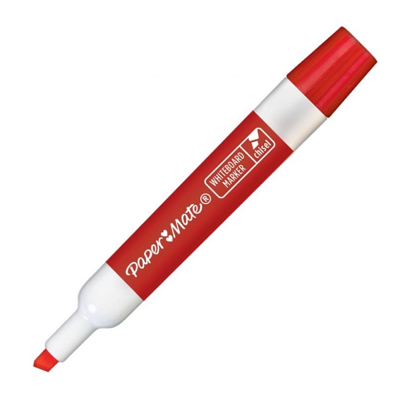 PAPER MATE na tabule Whiteboard šikmý, červený