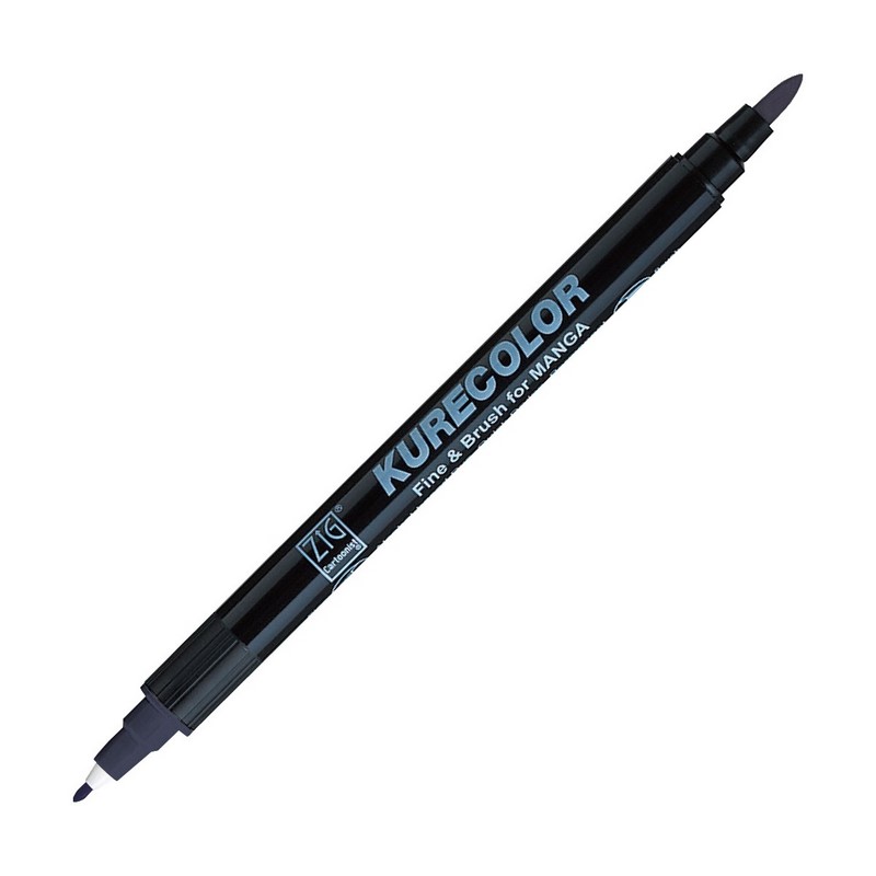 KURETAKE ZIG Kurecolor Fine & Brush, 828 Gray