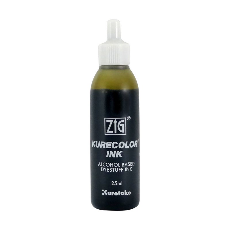 KURETAKE ZIG Kurecolor Refill Ink 25ml, 153 Ochre