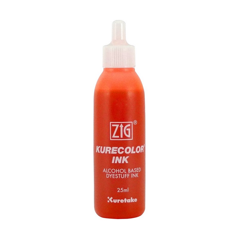 KURETAKE ZIG Kurecolor Refill Ink 25ml, 204 Light Carmine