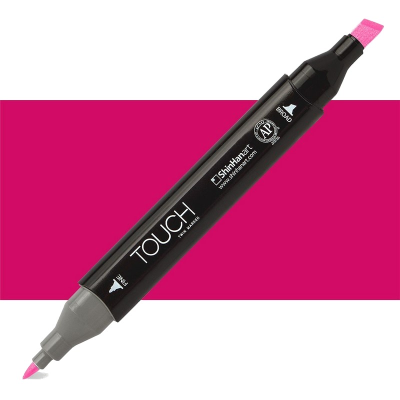 Lihová fixa TOUCH oboustranná Fine & Chisel, R3 Rose red
