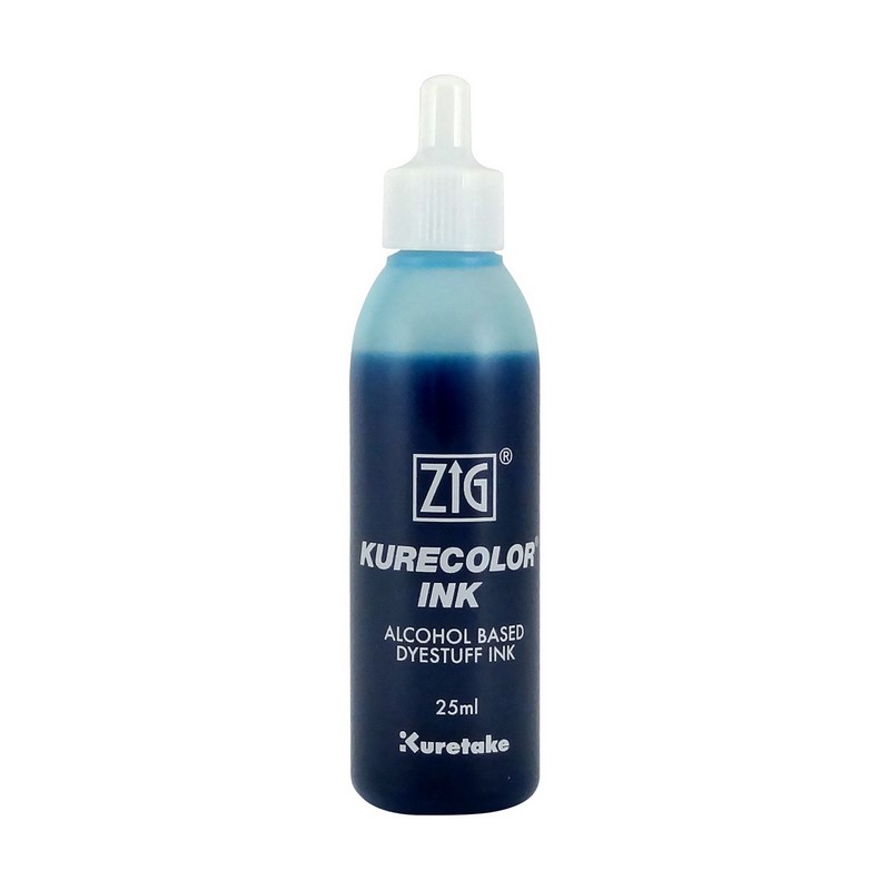 KURETAKE ZIG Kurecolor Refill Ink 25ml, 303 Light Blue