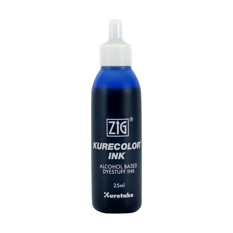 KURETAKE ZIG Kurecolor Refill Ink 25ml, 315 Persian Blue
