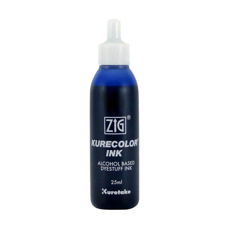 KURETAKE ZIG Kurecolor Refill Ink 25ml, 319 Menthol Violet
