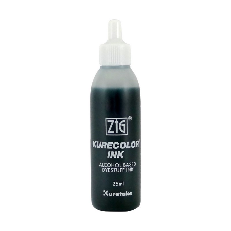 KURETAKE ZIG Kurecolor Refill Ink 25ml, 351 Pale Iceberg Blue