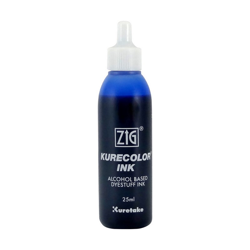 KURETAKE ZIG Kurecolor Refill Ink 25ml, 364 Cornflower Blue