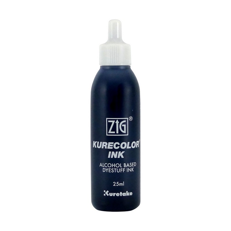 KURETAKE ZIG Kurecolor Refill Ink 25ml, 378 Deep Blue